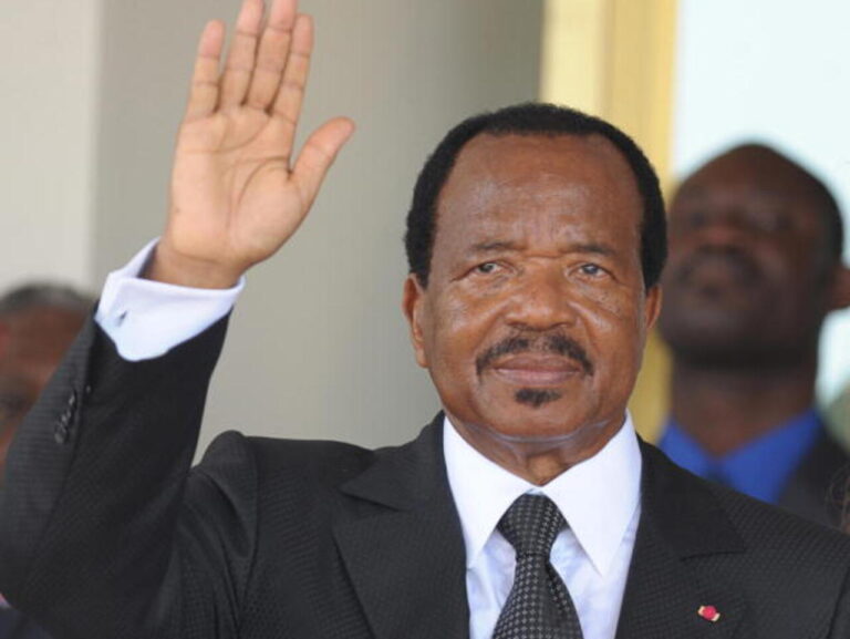 Paul Biya président du Cameroun